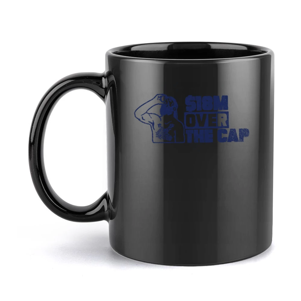 18 Million Over The Cap Nikita Kucherov 2021 Tampa Bay Hockey Graphic Black Mug