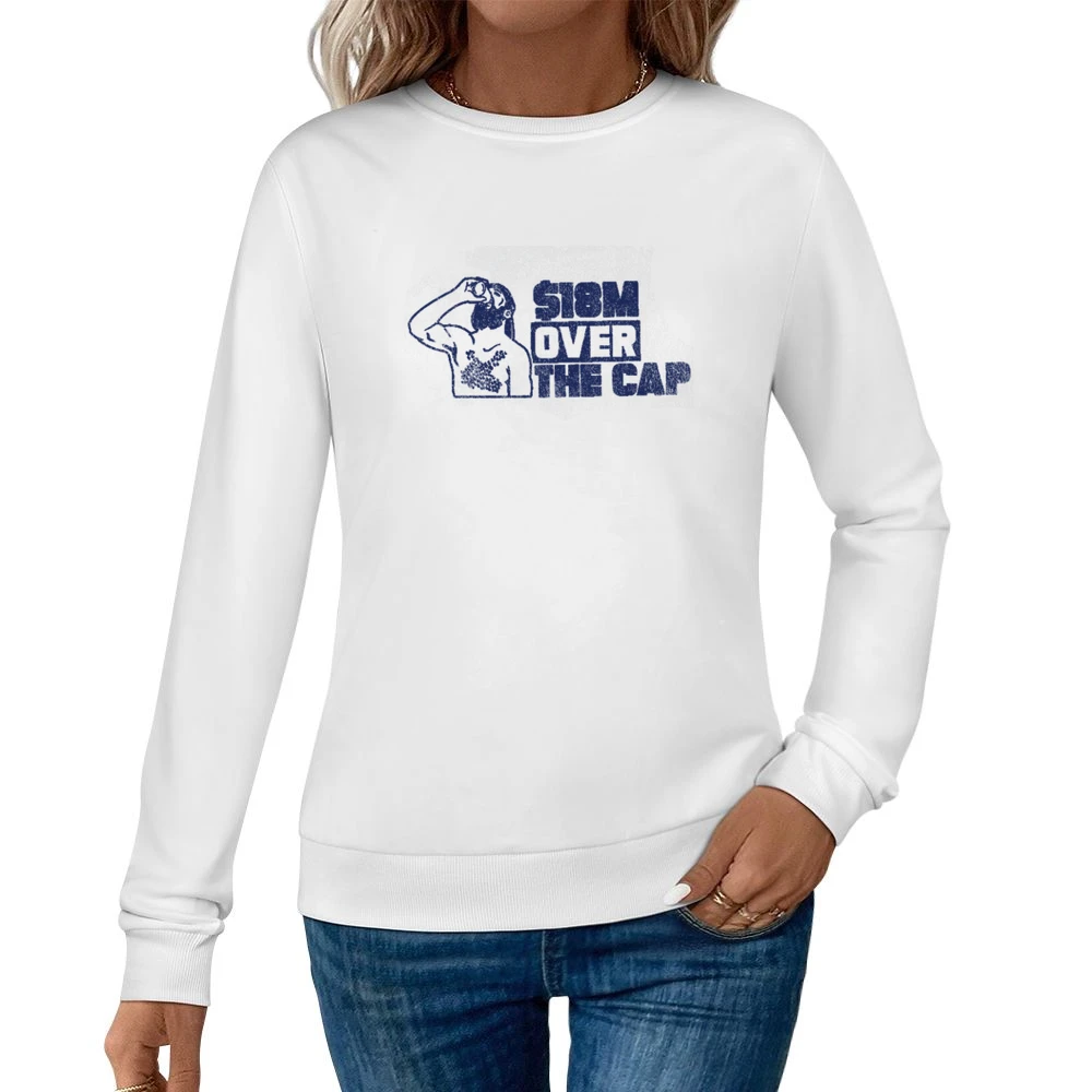 18 Million Over The Cap Nikita Kucherov 2021 Tampa Bay Hockey Graphic Women Pullover Sweatshirt