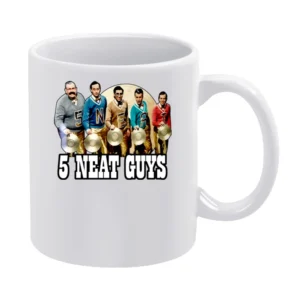 5 Neat Guys Sctv Candy Levy Moranis White Mug