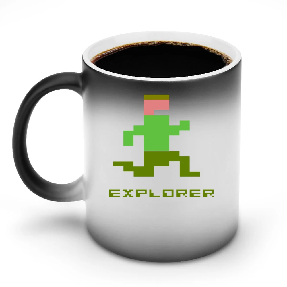8 Bit Bombs Video Game Retro 80s Discoloration Mug
