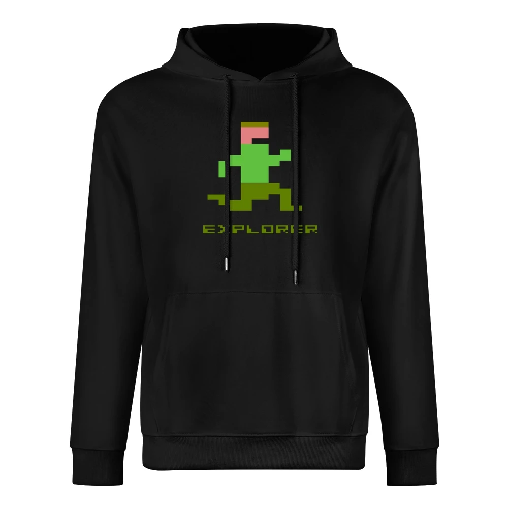 8 Bit Bombs Video Game Retro 80s European Size Men Hoodie