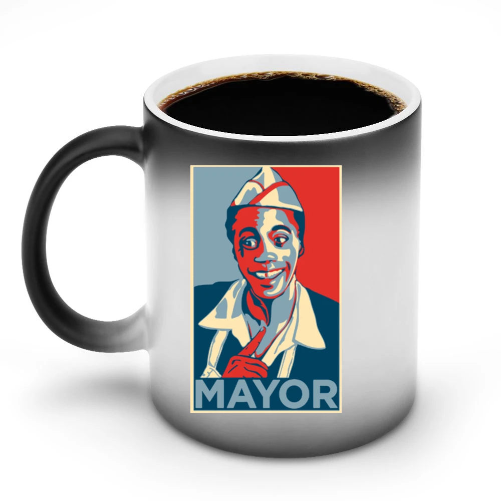 80's Classic -Back to the Future - Mayor Goldie Wilson Hope Discoloration Mug