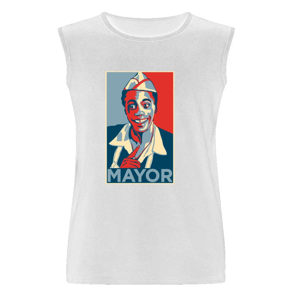 80's Classic -Back to the Future - Mayor Goldie Wilson Hope Men Sleeveless T-Shirt