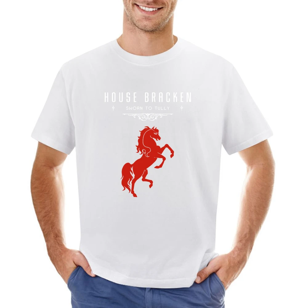 A Game Of Thrones House Bracken Asian Size Men T-Shirt