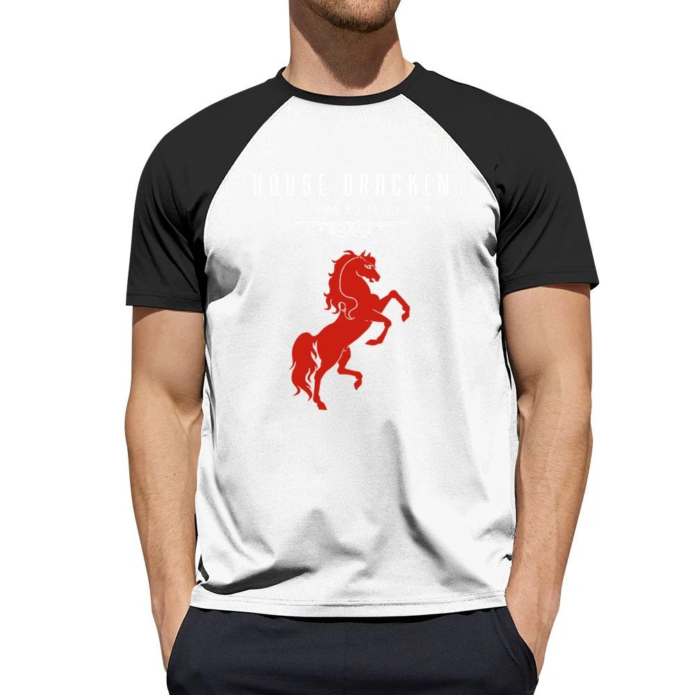 A Game Of Thrones House Bracken Men Short Sleeve T-Shirt