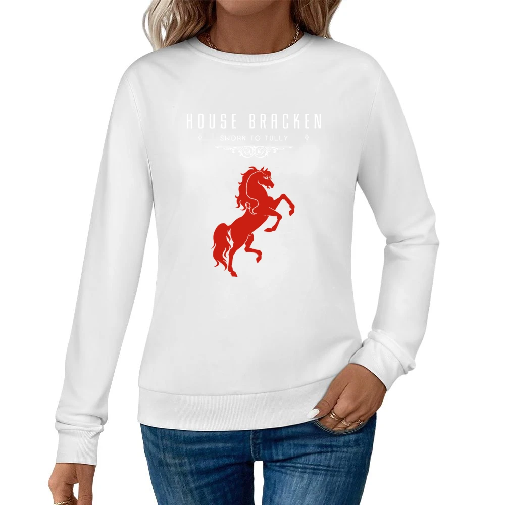 A Game Of Thrones House Bracken Women Pullover Sweatshirt