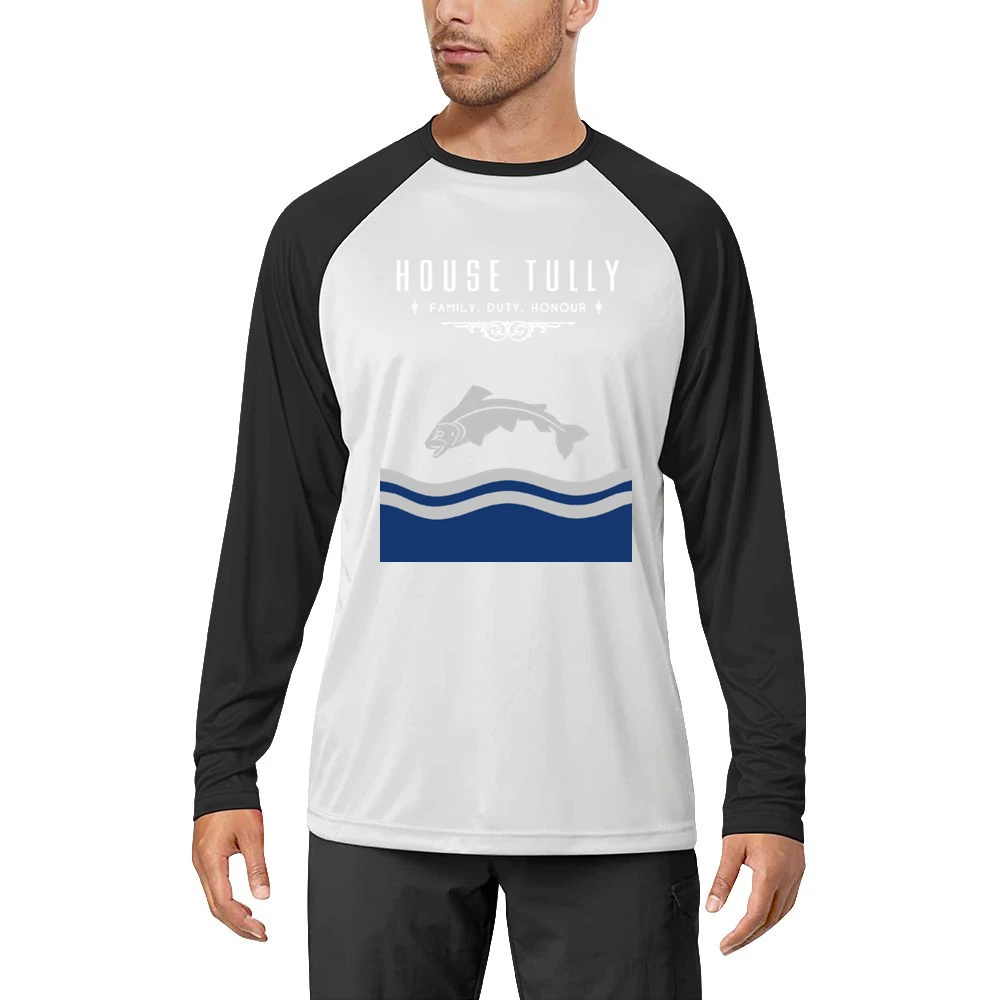 A Game Of Thrones House Tully Men Long Sleeve T-Shirt