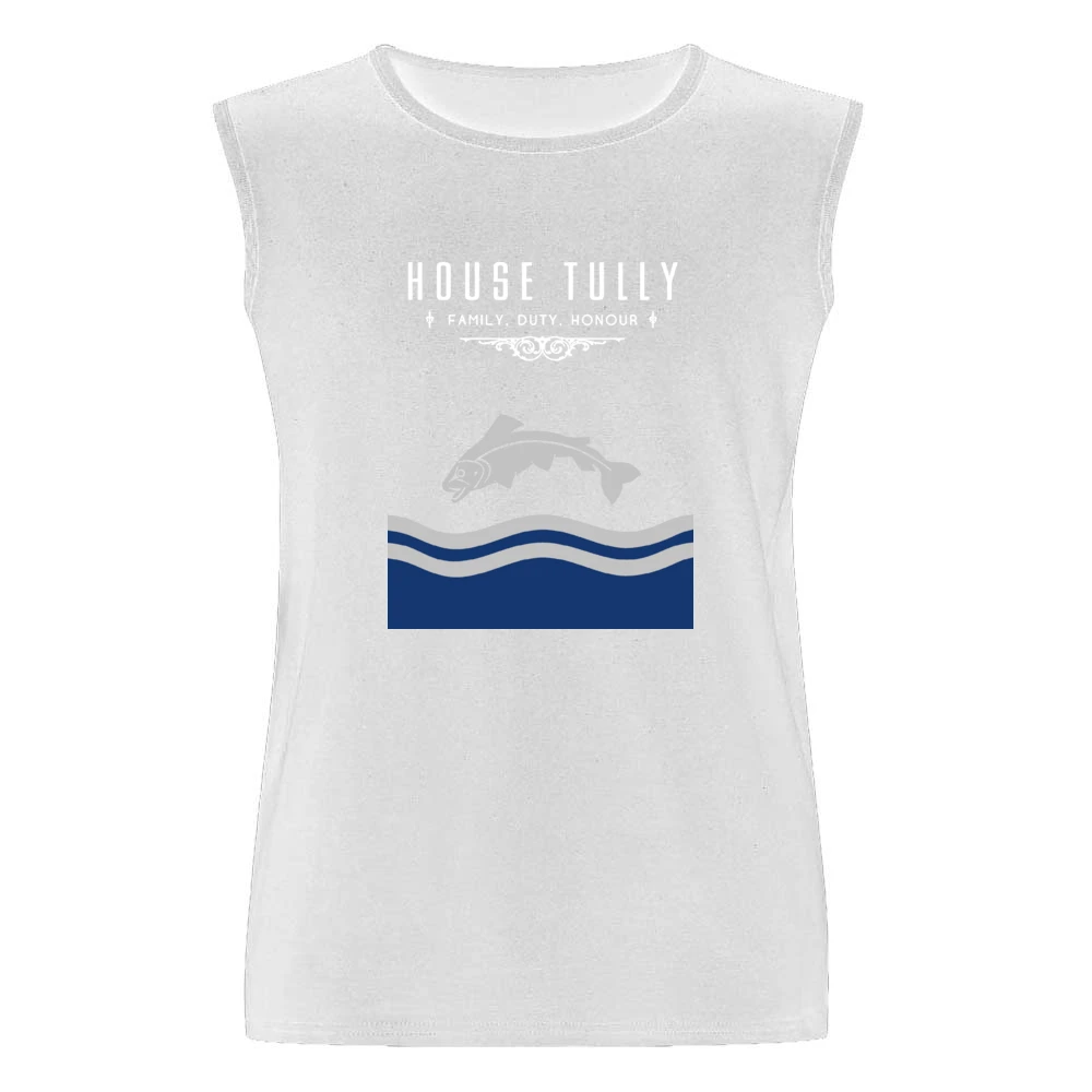 A Game Of Thrones House Tully Men Sleeveless T-Shirt