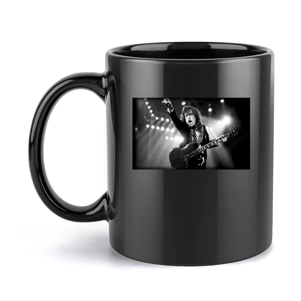 AC DC Angus Young Tshirt (All Colors Available) Black Mug