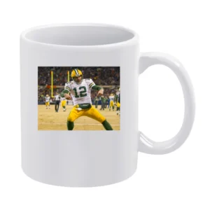 Aaron Rogers Title Packers Tshirt White Mug
