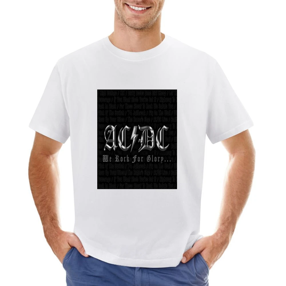 Ac Dc Tshirt Asian Size Men T-Shirt
