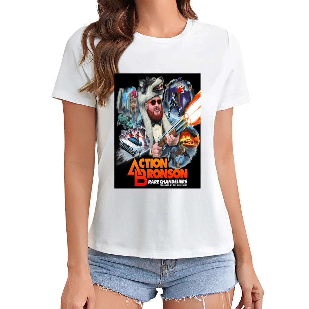 Action Bronson Asian Size Women Ladies T-shirt