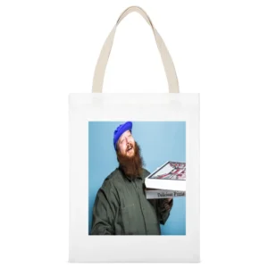 Action Bronson Delicious Pizza Tshirt White Canvas Tote Shopping Bag