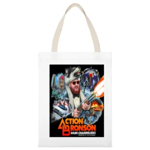 Action Bronson White Canvas Tote Shopping Bag