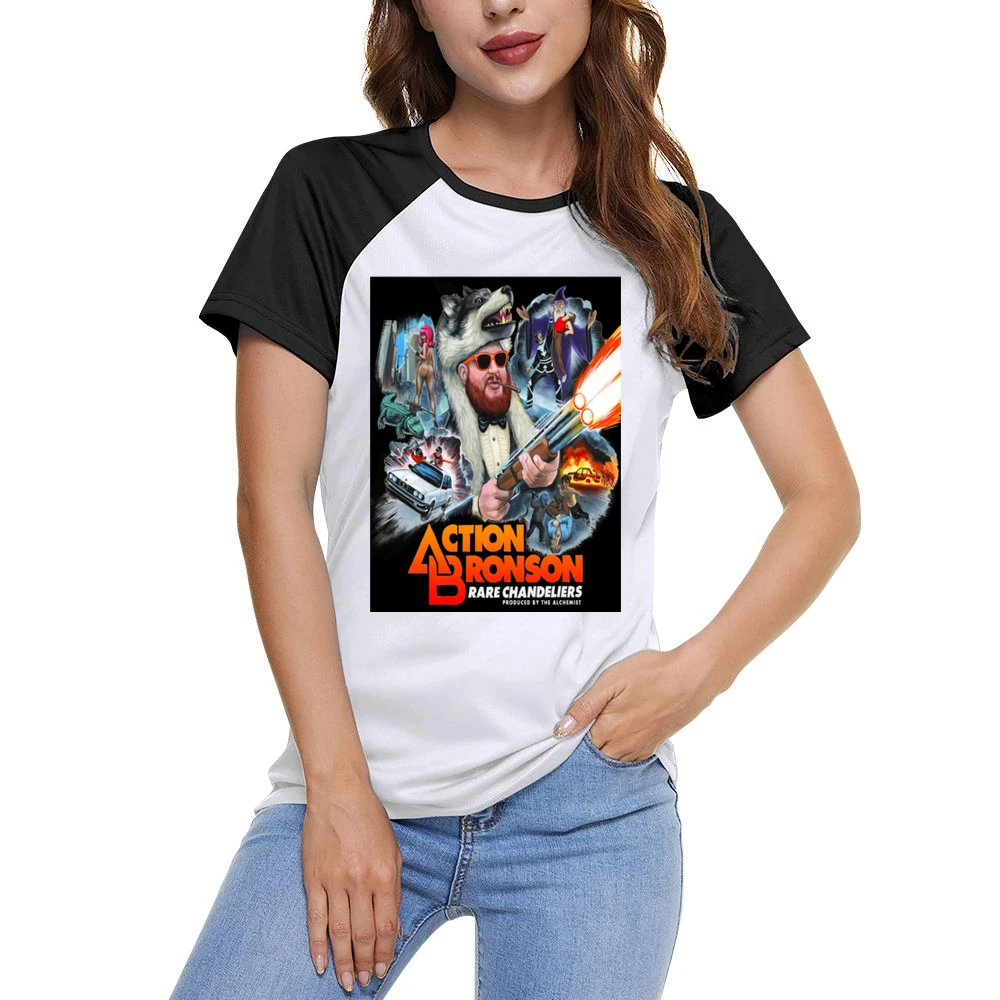 Action Bronson Women Ladies Short Sleeve T-Shirt