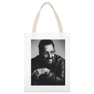 Adam Sandler Uncut Gems Cool Film Black White Canvas Tote Shopping Bag