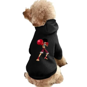 Afro Monkey D Luffy Pet Apparel Clothes