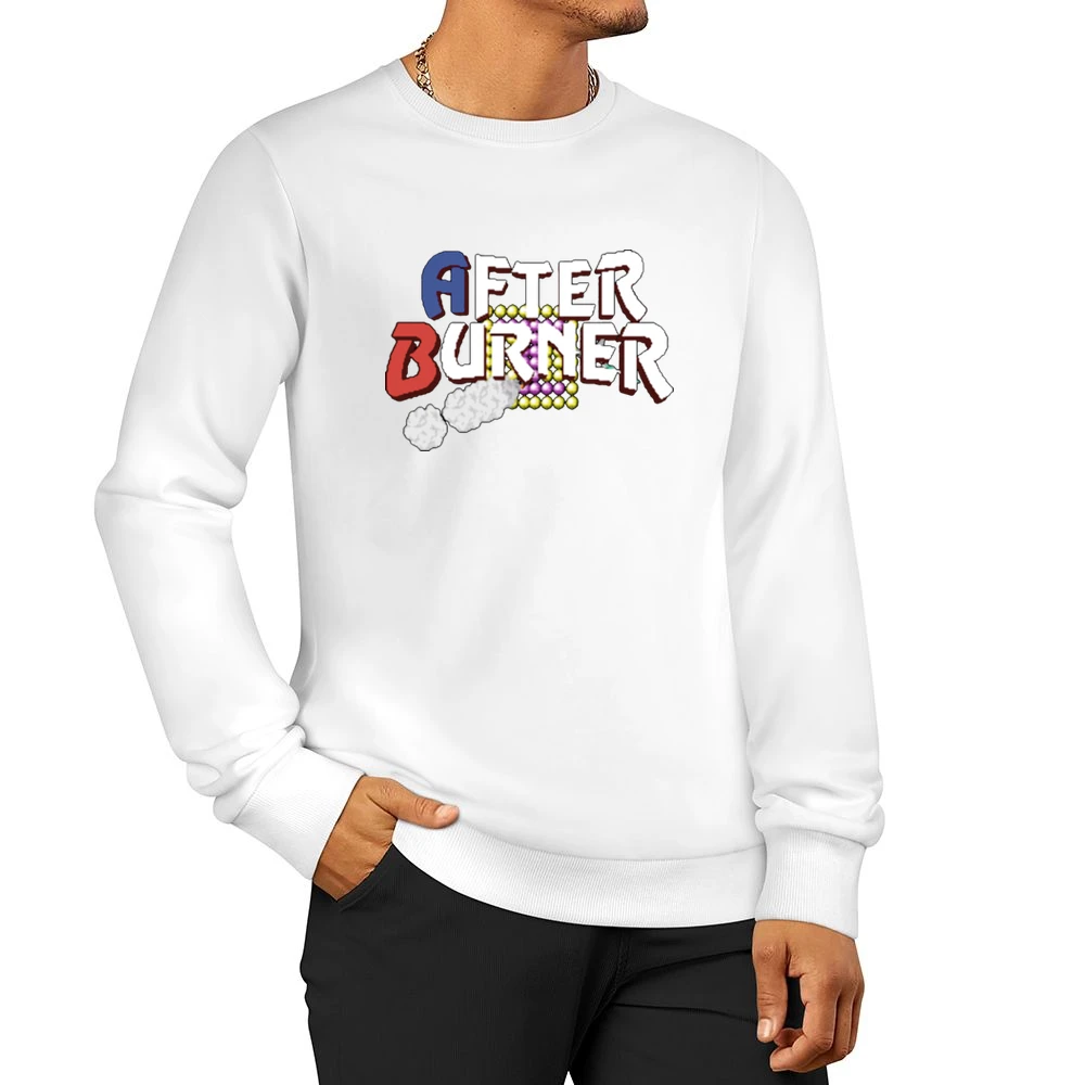 Afterburner Video Game Retro 80s Men Pullover Sweatshirt