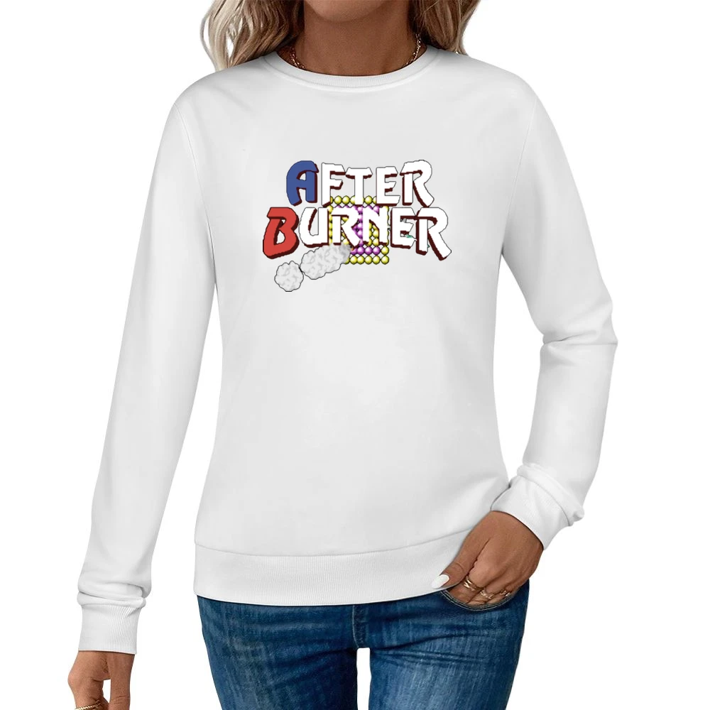 Afterburner Video Game Retro 80s Women Pullover Sweatshirt