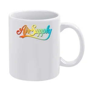 Air Supply 80's Band White Mug
