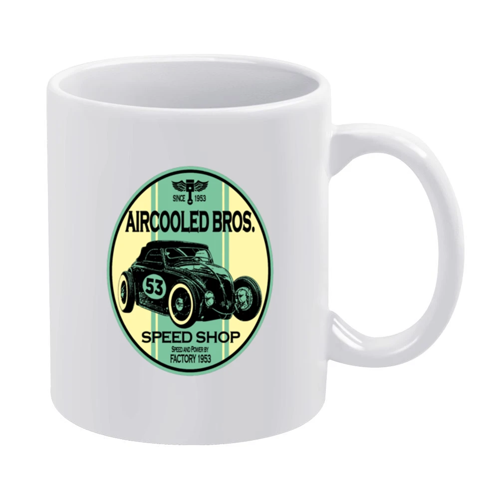 Aircooled Bros Tshirt White Mug