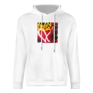 Alan Vega Alan Vega Album Cover Distressed Image European Size Men Hoodie