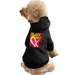 Alan Vega Alan Vega Album Cover Distressed Image Pet Apparel Clothes