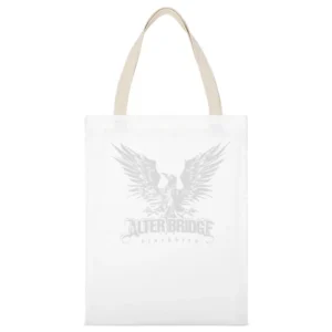 Alter Bridge American Heavy matal rock band White Canvas Tote Shopping Bag