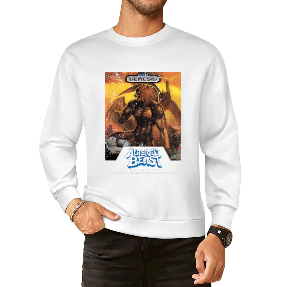 Altered Beast Sega Genesis Old School Retro Video Game Fan Distressed European Size Pullover Sweater