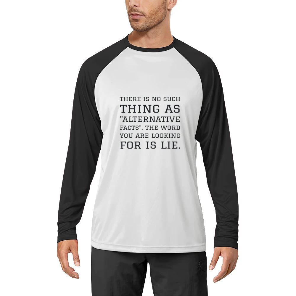 Alternative Facts Tshirt Men Long Sleeve T-Shirt