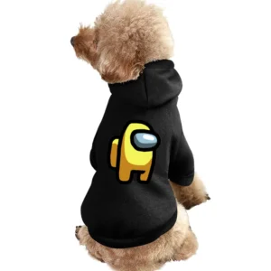 Among Us Yellow Character Fun Video Game Fan Pet Apparel Clothes