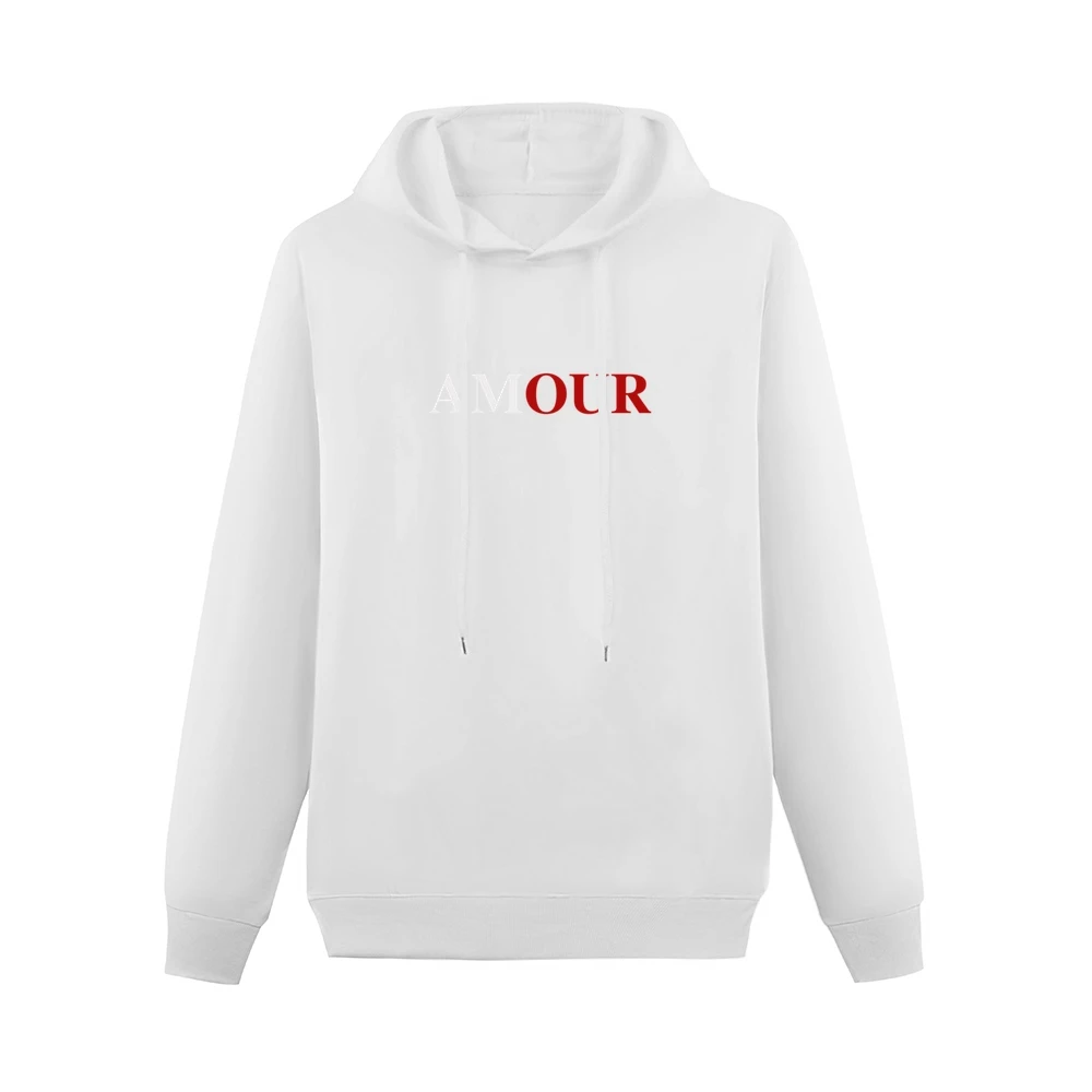 Amour Fun Our Love French Popular Celebrity Graphic Men Hoodie Without Pocket