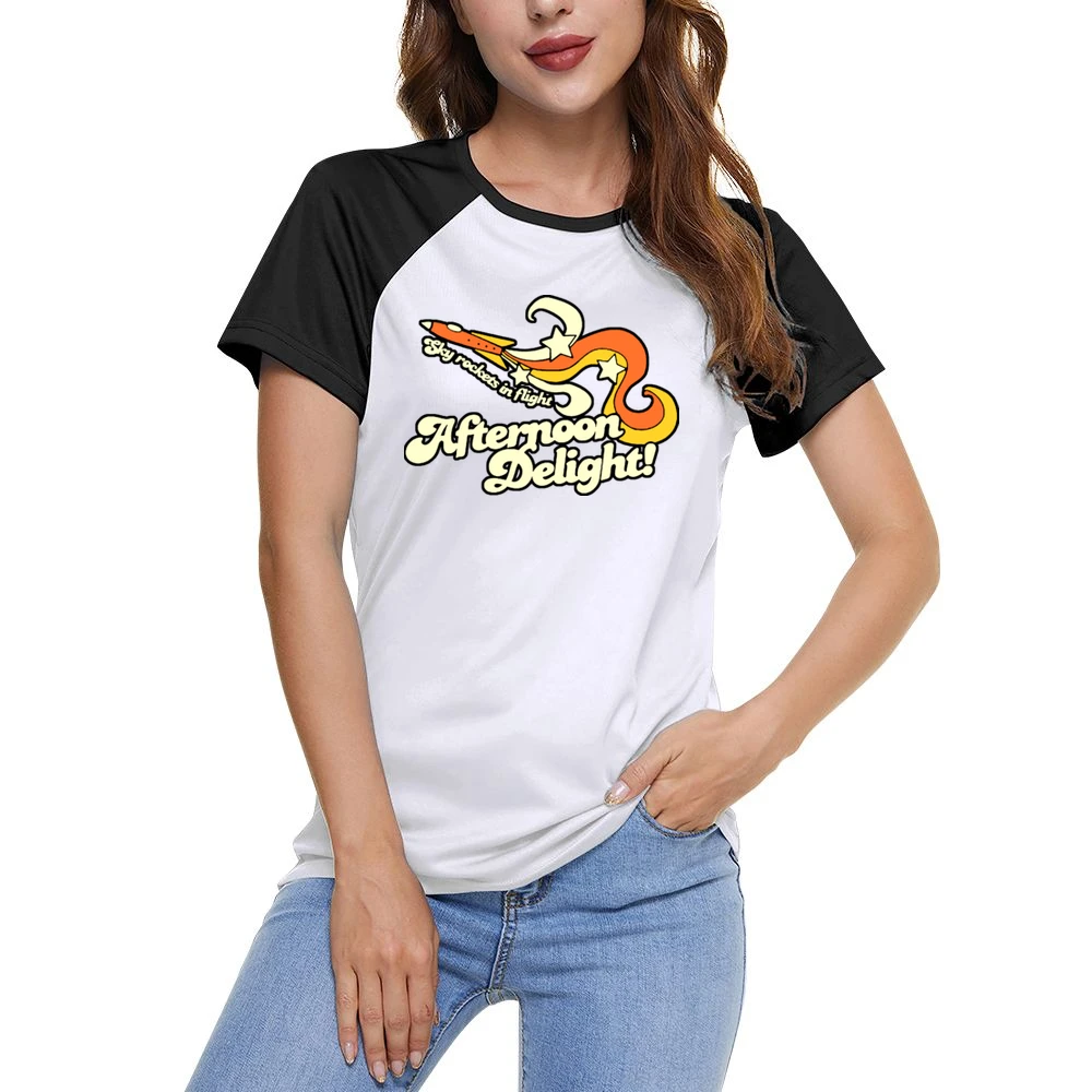 Anchorman Afternoon Delight Women Ladies Short Sleeve T-Shirt