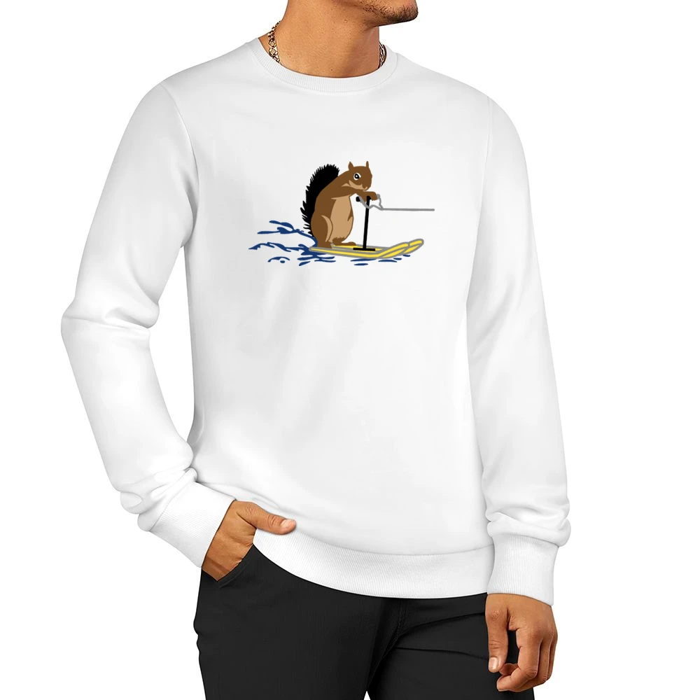 Anchorman Squirrel Waterski Men Pullover Sweatshirt