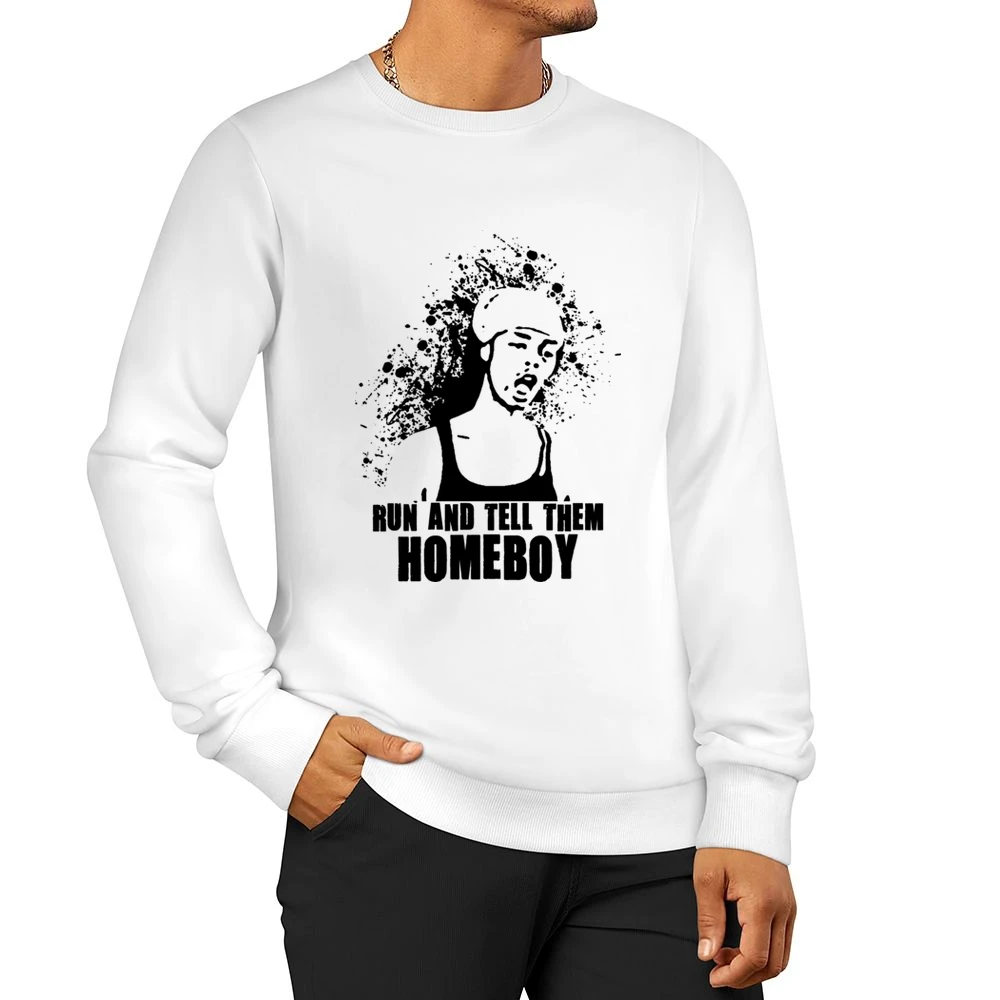 Antoine Dodson Run And Tell Them Homeboy Men Pullover Sweatshirt