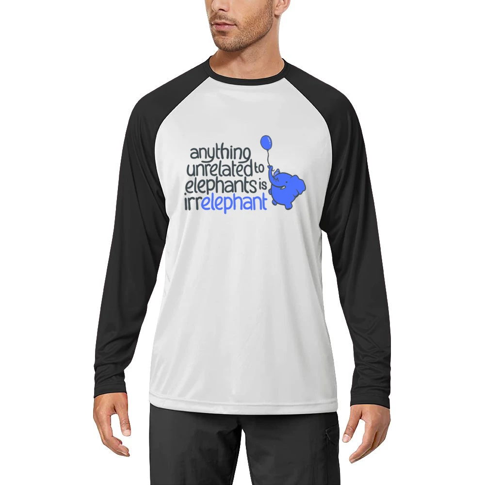 Anything unrelated to elephant Men Long Sleeve T-Shirt