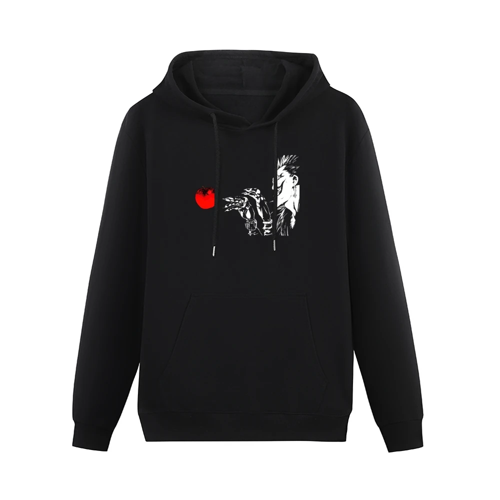 Apple ryuuk shinigami Death Note manga anime Men Hoodie With Pocket
