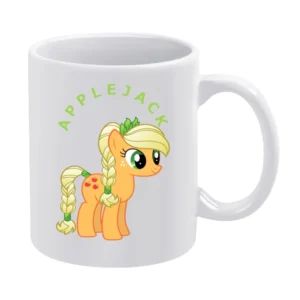 Applejack My Little Pony White Mug