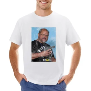 Arn Anderson Glock Wrestling Fan Vintage Style Asian Size Men T-Shirt