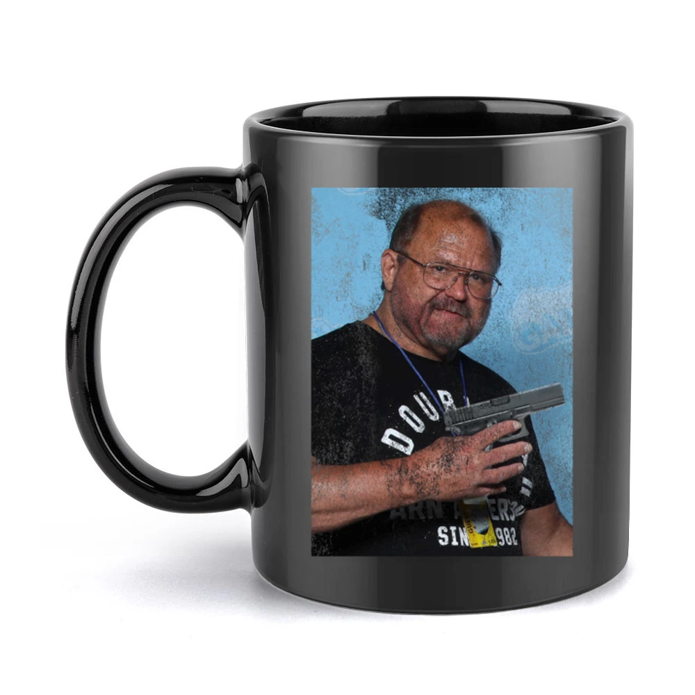 Arn Anderson Glock Wrestling Fan Vintage Style Black Mug
