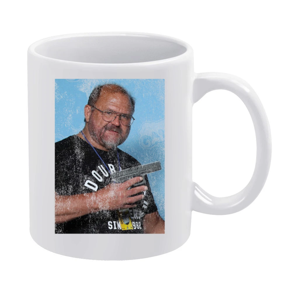 Arn Anderson Glock Wrestling Fan Vintage Style White Mug