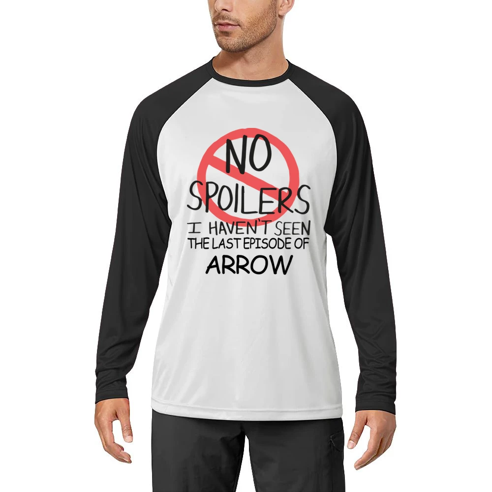 Arrow No Spoilers Last Episode Tv Funny Men Long Sleeve T-Shirt