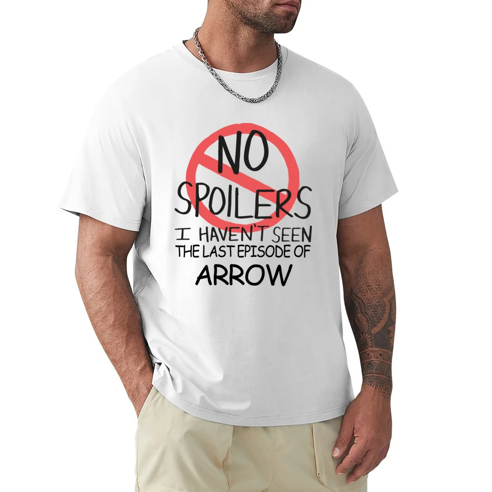 Arrow No Spoilers Last Episode Tv Funny Premium Men T-shirt