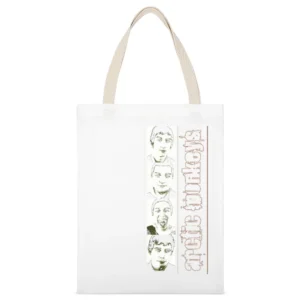Artic Monkeys Member White Canvas Tote Shopping Bag