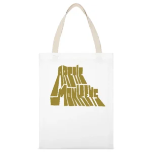 Artic Monkeys a04 White Canvas Tote Shopping Bag