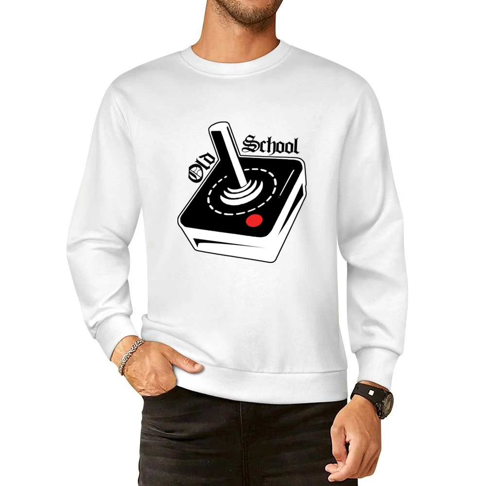 Atari Joystick Retro European Size Pullover Sweater