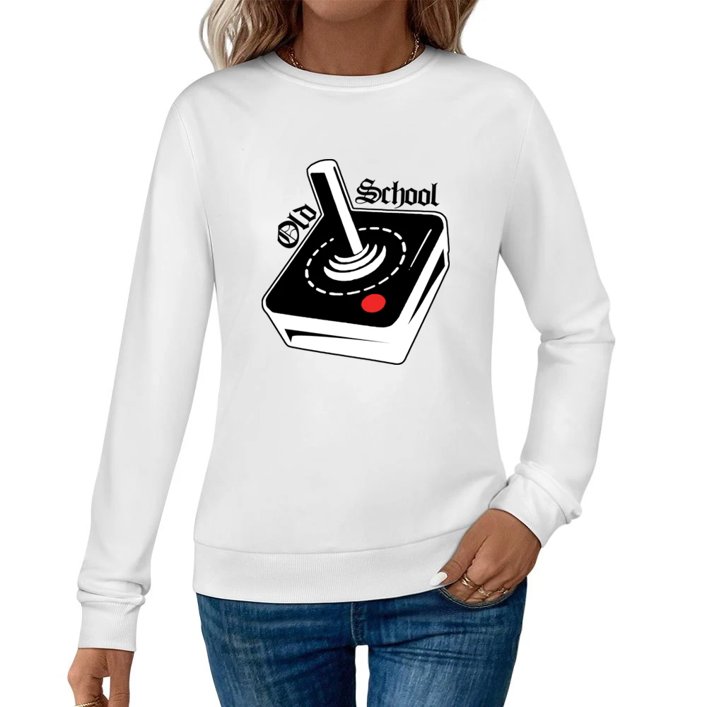 Atari Joystick Retro Women Pullover Sweatshirt