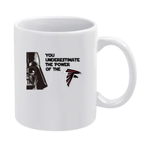 Atlanta Falcons Star Wars Tshirt White Mug