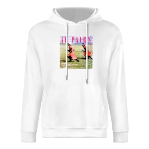 Au Pairs Playing With A Different Sex Album Cover Distressed Image T S European Size Men Hoodie