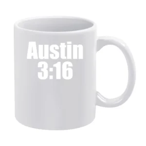 Austin Three Sixteen Wrestling Kevin Love Cleveland Basketball Champio White Mug